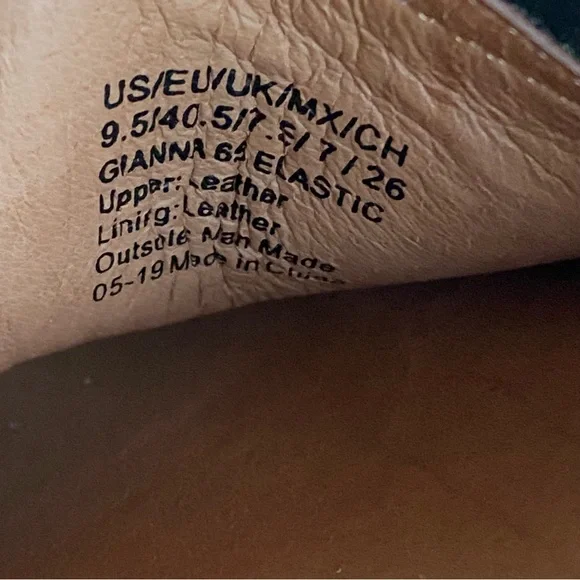 Kenneth Cole Gentle Souls Gianna Black Perforated Leather Sandal  Size 9.5 - Picture 10 of 14